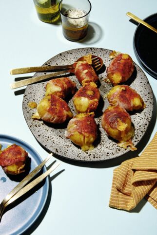 Kartoffeln im Käse-Speck-Mantel Kartoffeln im Käse-Speck-Mantel