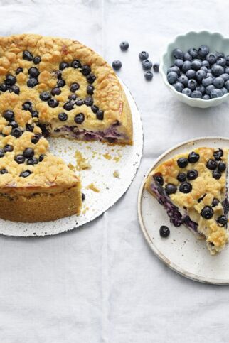 Heidelbeer-Streuselkuchen Heidelbeer-Streuselkuchen