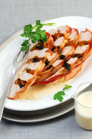 Putenbrust mit Dörrobstfüllung Putenbrust mit Dörrobstfüllung