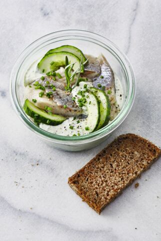 Matjes im Glas Matjes im Glas