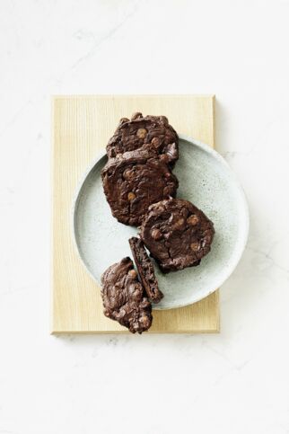 Schokoladen-Taler mit Avocado Schokoladen-Taler mit Avocado