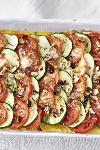 Tomaten-Zucchini-Polenta Tomaten-Zucchini-Polenta