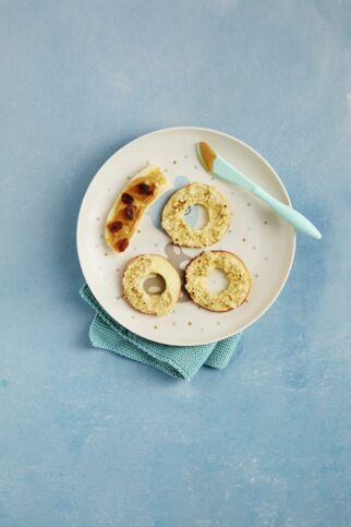 Apfel- und Bananen-Bites Apfel- und Bananen-Bites