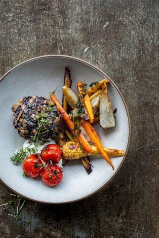 Rotkohl-Linsen-Muffin Rotkohl-Linsen-Muffin