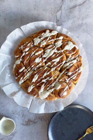 Vegane-Kürbis-Zimtschnecken Vegane-Kürbis-Zimtschnecken