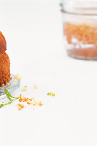 Ricotta-Mandel-Kuchen aus dem Glas Ricotta-Mandel-Kuchen aus dem Glas