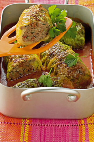 Wirsingrouladen Italienisch Wirsingrouladen Italienisch