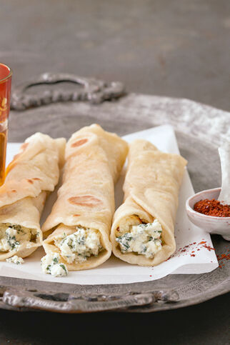 Schafskäse-Fladen Schafskäse-Fladen