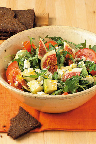 Bunter Rucolasalat Bunter Rucolasalat