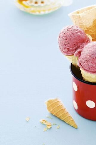 Erdbeereis Erdbeereis