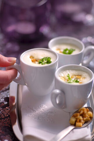 Prosecco-Schaumsüppchen Prosecco-Schaumsüppchen