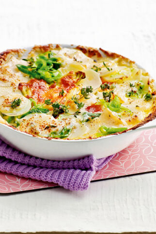 Kartoffel-Gemüse-Gratin Kartoffel-Gemüse-Gratin
