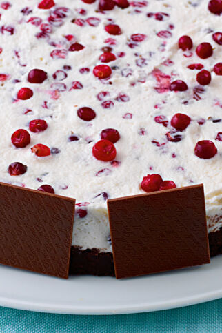 Preiselbeer-Sahne-Torte Preiselbeer-Sahne-Torte