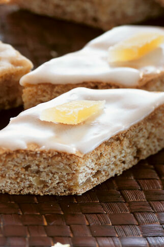 Honig-Ingwer-Schnitten Honig-Ingwer-Schnitten