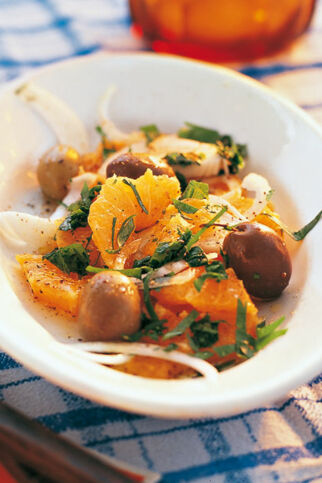 Orangensalat Orangensalat