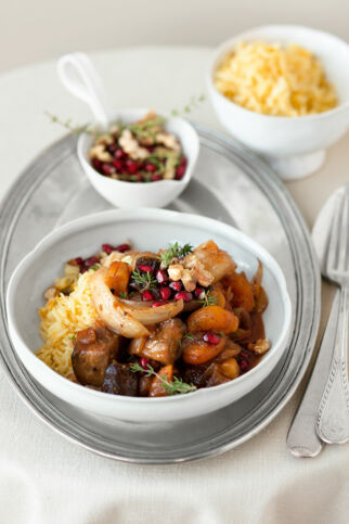 Auberginen-Aprikosen-Ragout Auberginen-Aprikosen-Ragout