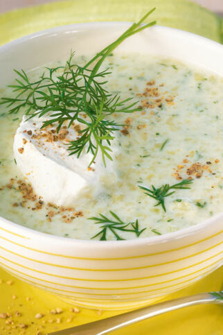 Kalifornische Gurkensuppe Kalifornische Gurkensuppe