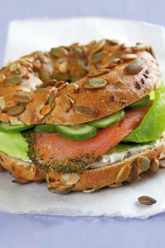 Lachs-Bagel Lachs-Bagel