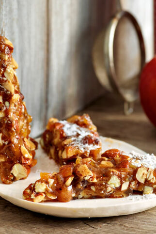 Panforte – Gewürzkuchen auf italienische Art Panforte – Gewürzkuchen auf italienische Art