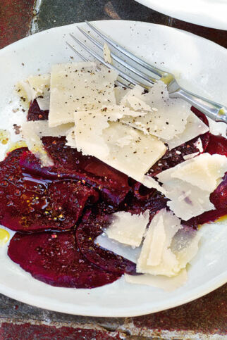 Rote-Bete-Carpaccio Rote-Bete-Carpaccio