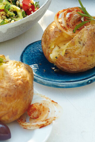 Türkische Ofenkartoffeln Türkische Ofenkartoffeln