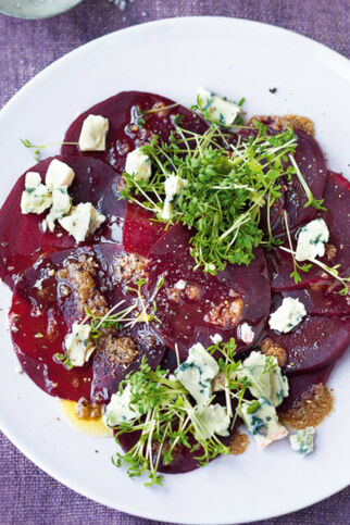 Rote-Bete-Teller mit Käse Rote-Bete-Teller mit Käse