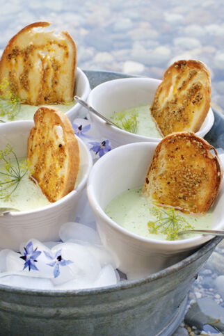 Kalte Gurkensuppe Kalte Gurkensuppe