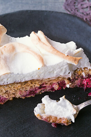 Brombeer-Baiser-Kuchen Brombeer-Baiser-Kuchen