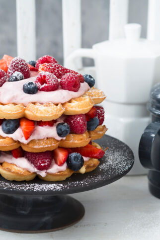 Waffeltorte Waffeltorte