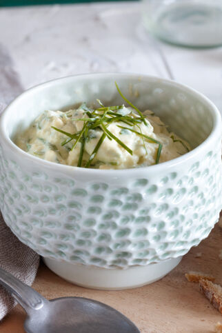 Obatzter mit Bärlauch Obatzter mit Bärlauch