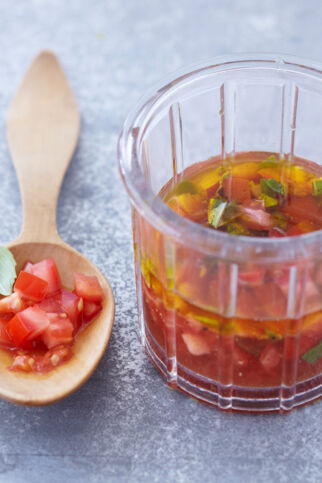 Tomatenvinaigrette Tomatenvinaigrette