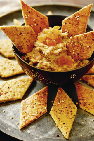 ZATAR-CRACKER MIT DATTELCREME ZATAR-CRACKER MIT DATTELCREME