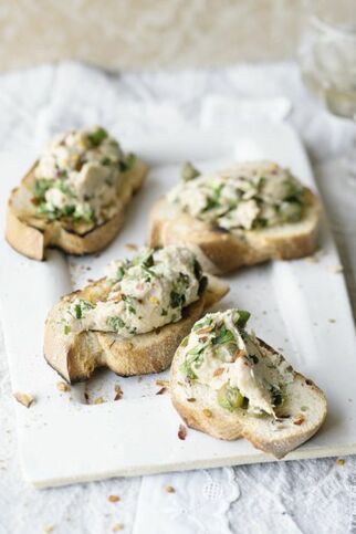 Bohnen-Thunfisch-Kapern-Aufstrich Bohnen-Thunfisch-Kapern-Aufstrich