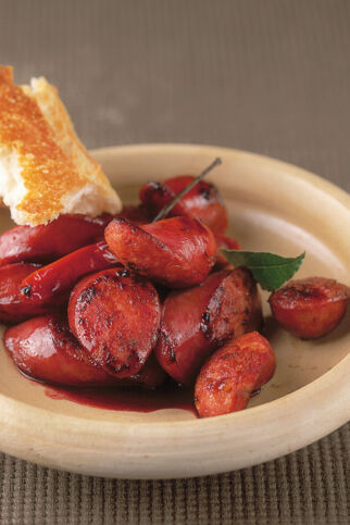 Salsicce in Rotwein-Marinade Salsicce in Rotwein-Marinade