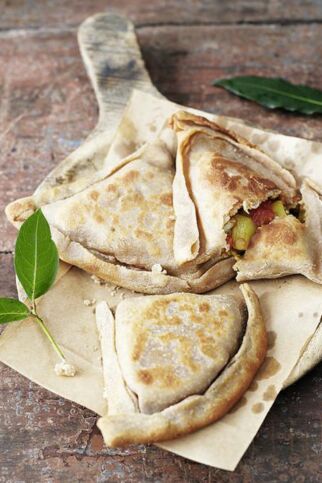 Buchweizen-Dinkel-Samosas Buchweizen-Dinkel-Samosas