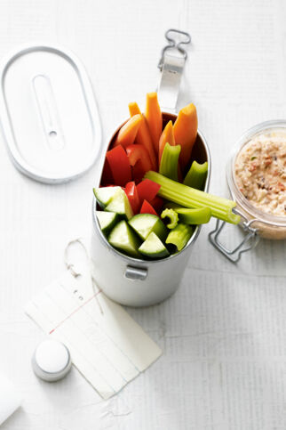 Gemüsesticks mit Quark Gemüsesticks mit Quark