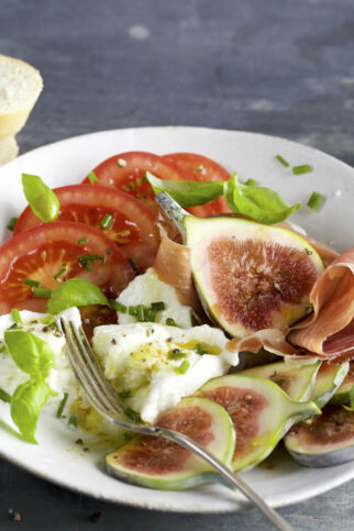 Caprese mit Feigen Caprese mit Feigen