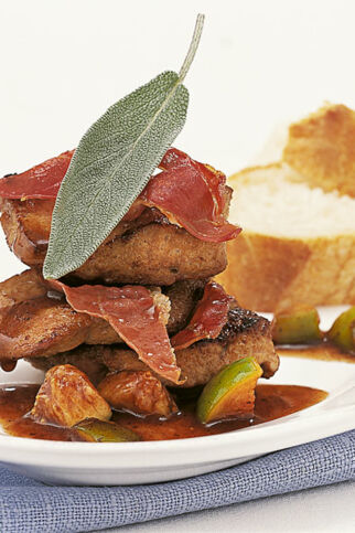 Kalbsleber mit Feigen Kalbsleber mit Feigen