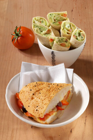 Salat-Wraps Salat-Wraps