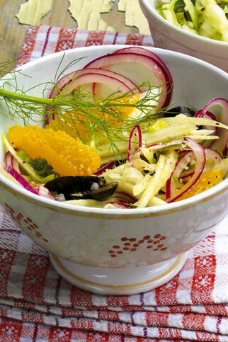 Fenchel-Orangen-Salat Fenchel-Orangen-Salat