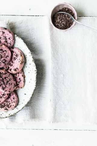 Rote-Bete-Schokotaler Rote-Bete-Schokotaler