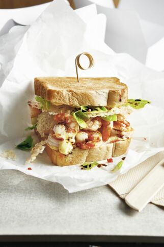 Garnelen mitPassionund Nudel Garnelen mitPassionund Nudel