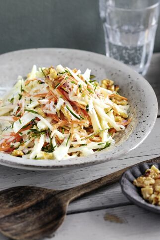 Kohlrabi-Coleslaw Kohlrabi-Coleslaw