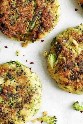 Frikadellen mit Brokkoli Frikadellen mit Brokkoli