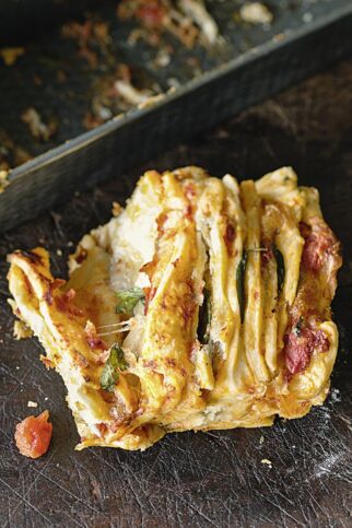 Zupfbrot Caprese Zupfbrot Caprese