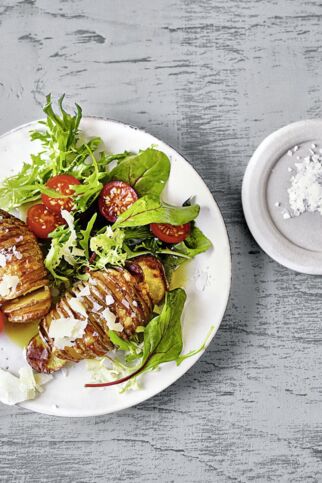 Hasselback-Kartoffeln Hasselback-Kartoffeln