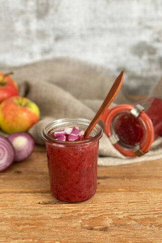 Apfel-Zwiebel-Chutney Apfel-Zwiebel-Chutney