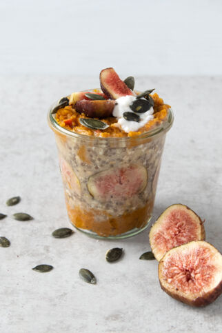 Kürbis-Feige-Overnight Oat Kürbis-Feige-Overnight Oat