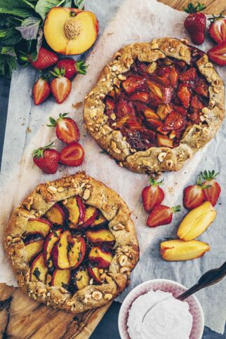 Galette mit Sommerfrüchten Galette mit Sommerfrüchten