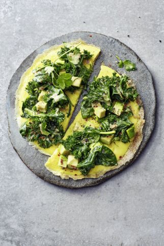 Grünes Gemüseomelett Grünes Gemüseomelett